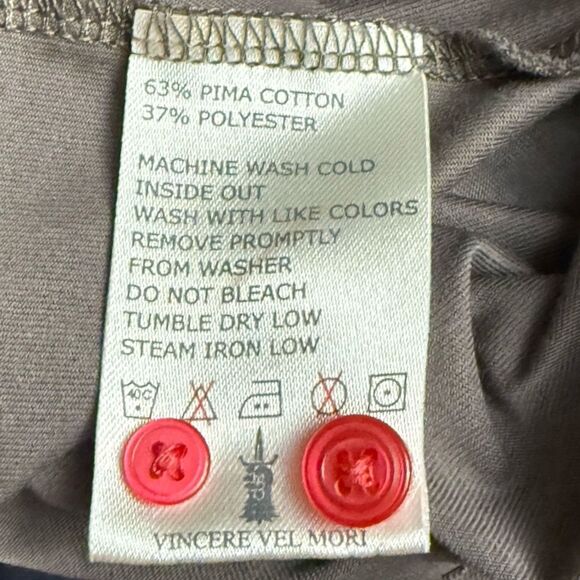 G MAC By Kartel Brown Red Accents & Buttons Golf Polo Size Large #80 - Picture 5 of 7